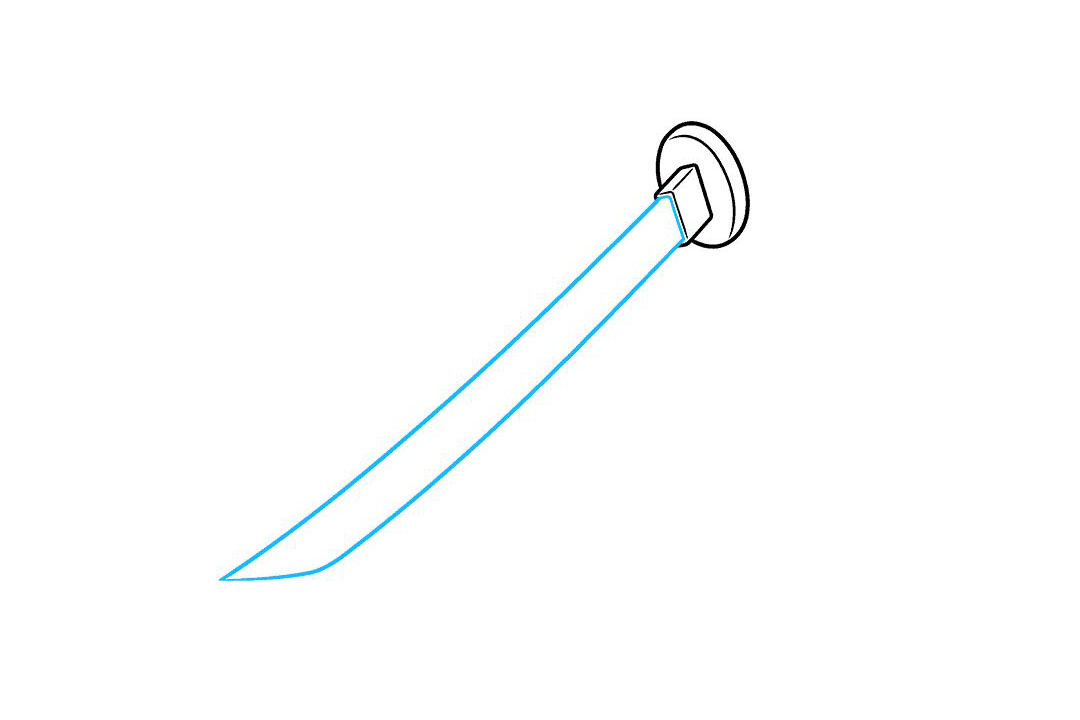 玩具武士刀怎么画-图3