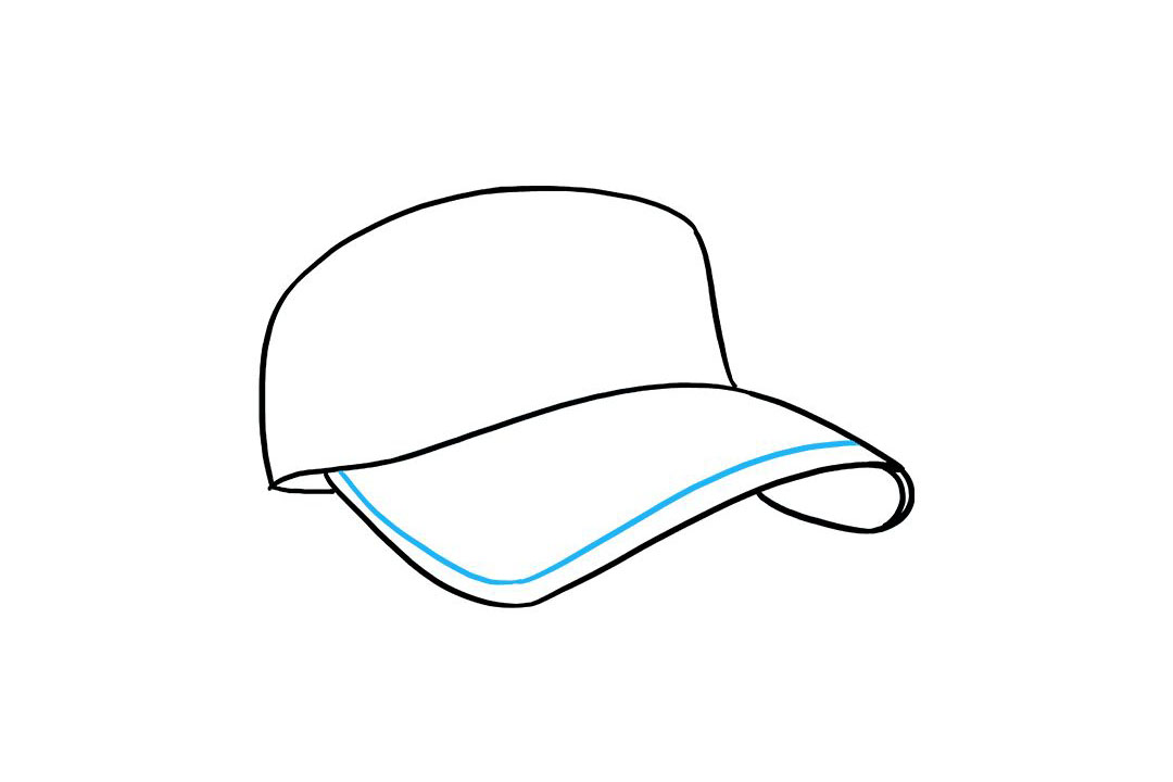 棒球帽怎么画-图5