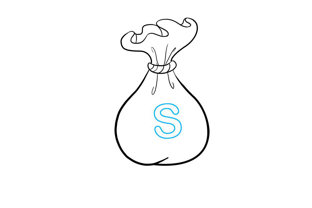 如何画卡通货币-图7