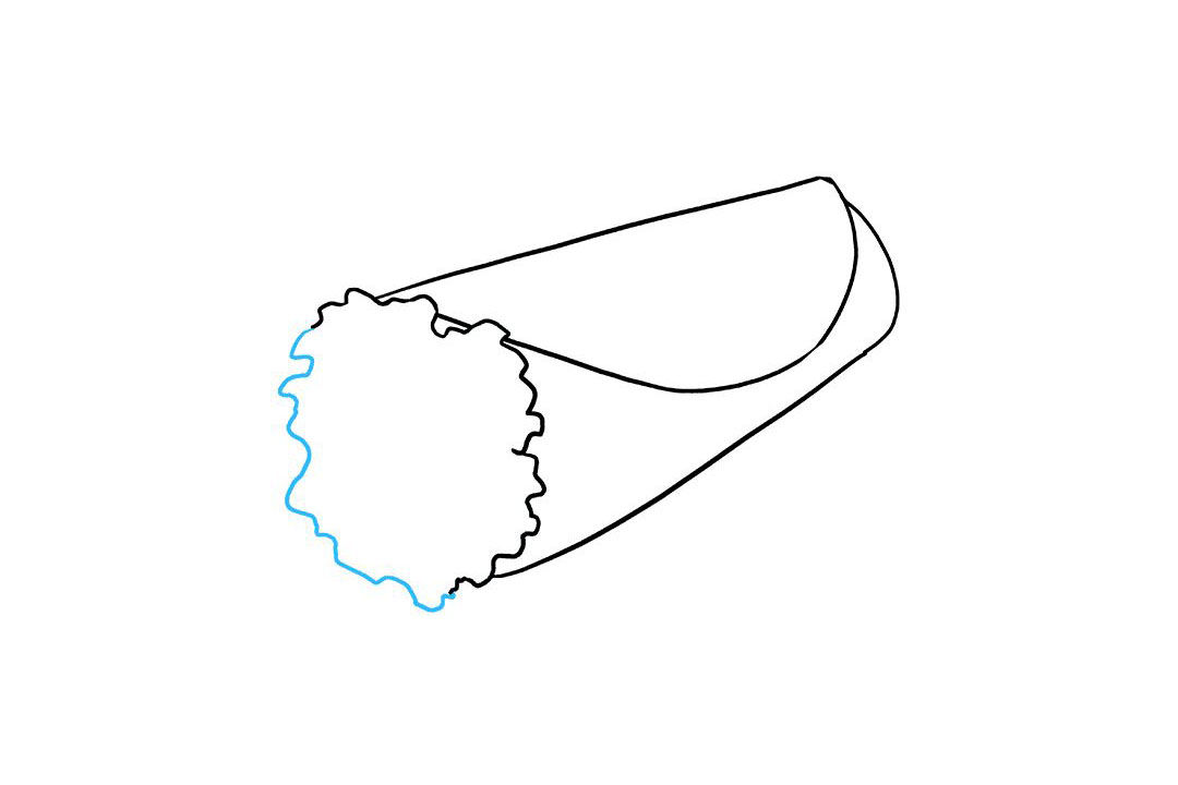 墨西哥煎饼怎么画-图6