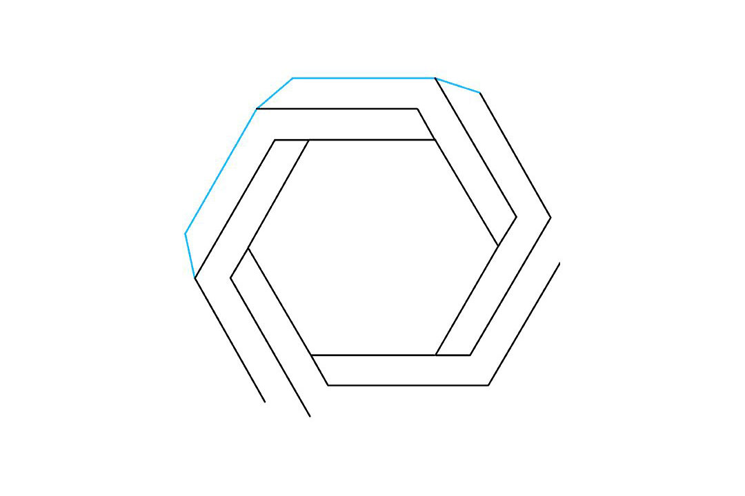 六边形怎么画-图8
