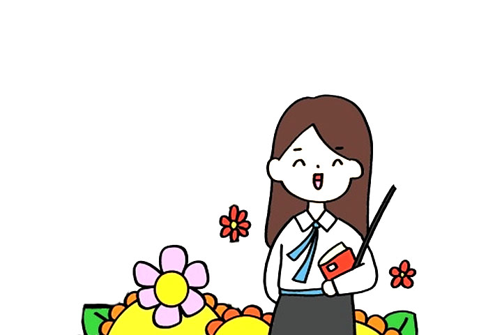 教师节简笔画-老师怎么画-图2