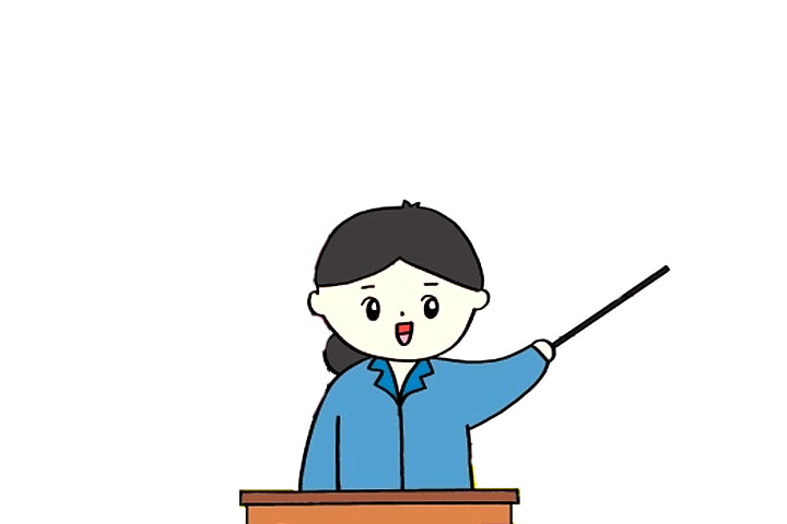 教师节简笔画-老师怎么画-图3