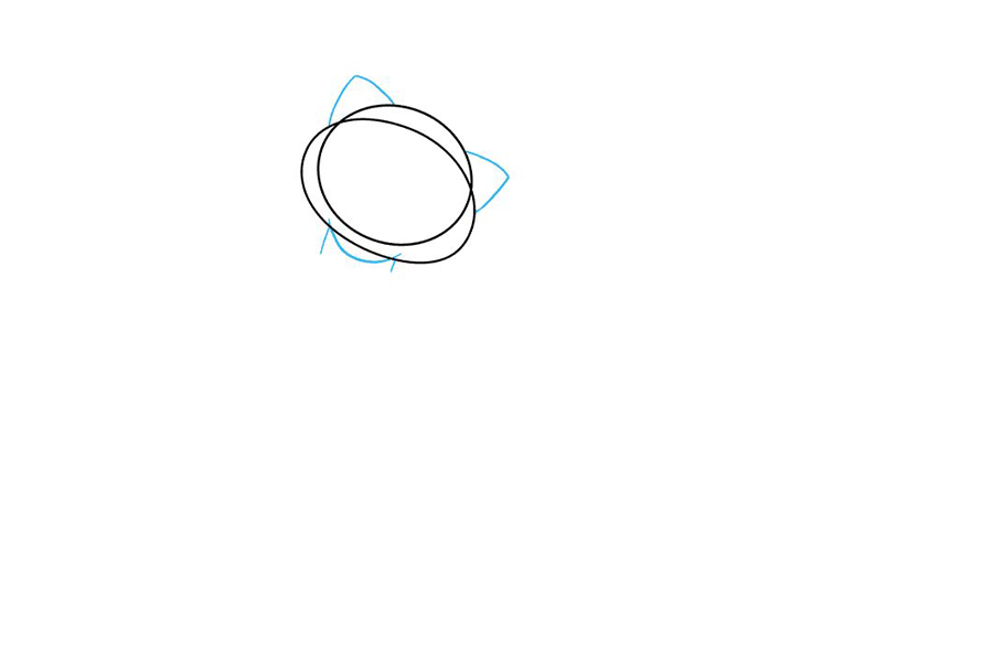 神奇宝贝 喵喵怎么画-图2