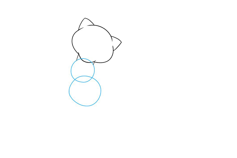 神奇宝贝 喵喵怎么画-图4