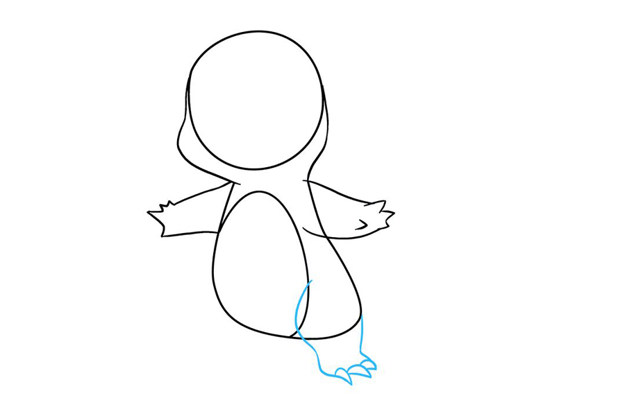 神奇宝贝 火龙怎么画-图5