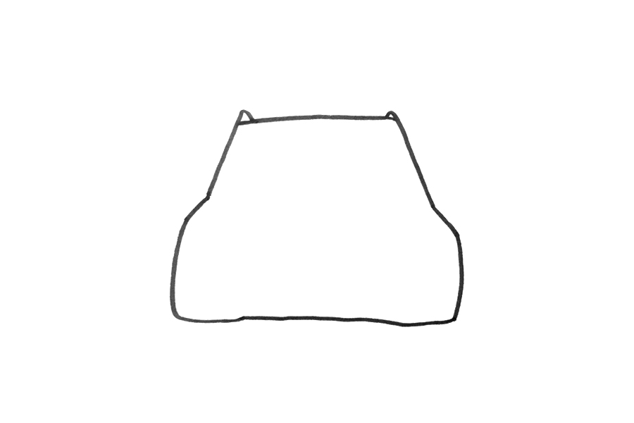 奥迪小汽车怎么画-图1