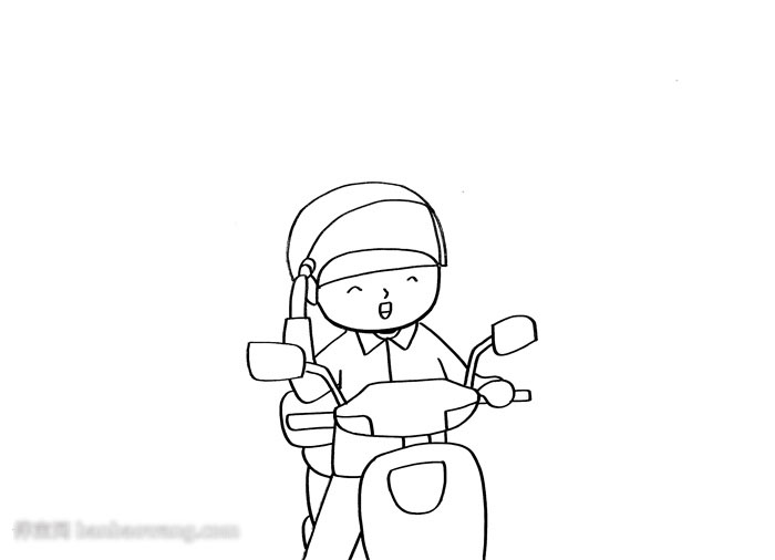 关于佩戴头盔的手抄报-图1