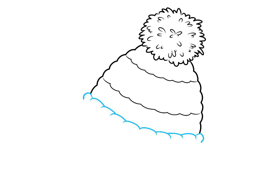 毛线帽怎么画-图7