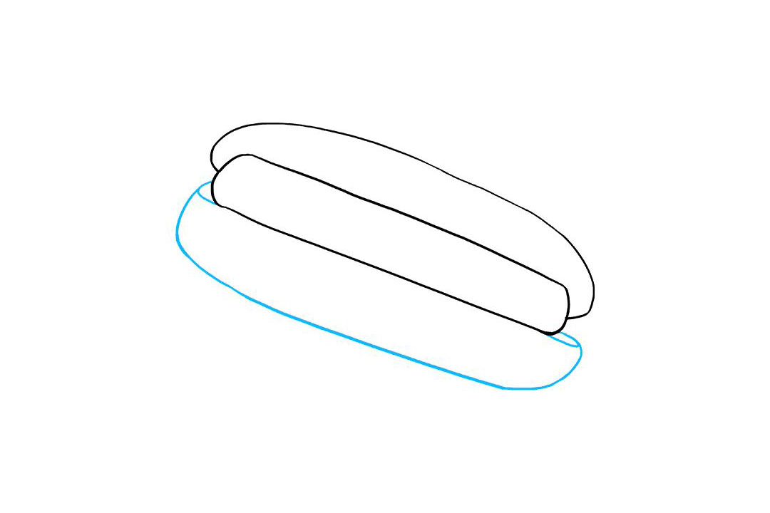 热狗怎么画-图4