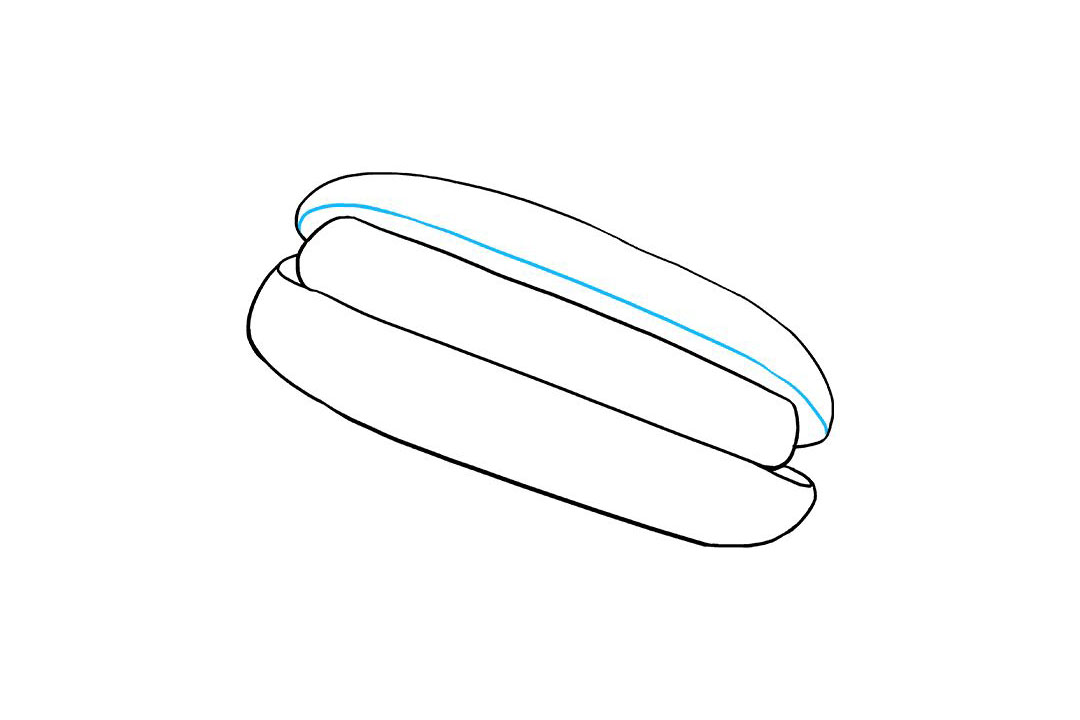 热狗怎么画-图5