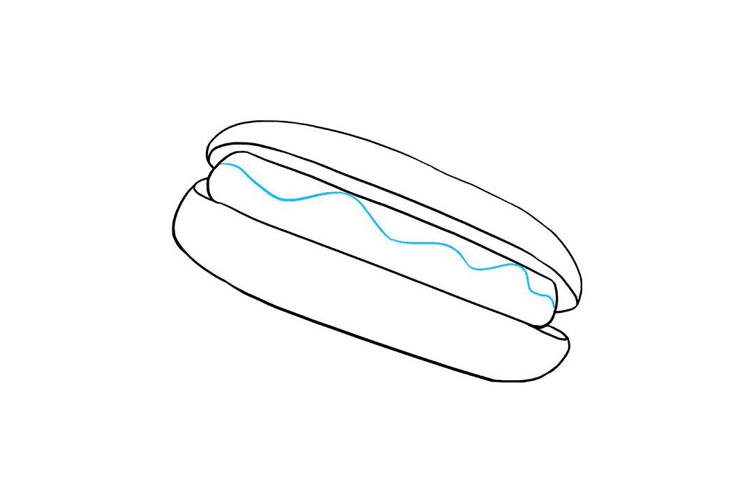 热狗怎么画-图6