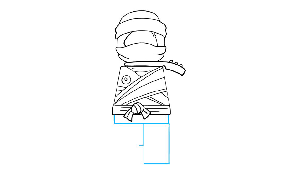 乐高幻影忍者凯怎么画-图6