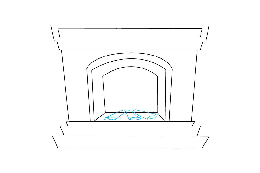 壁炉怎么画-图5