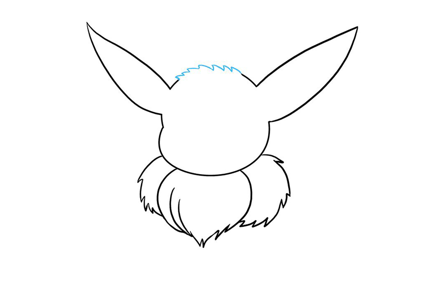 神奇宝贝 Eevee怎么画-图6