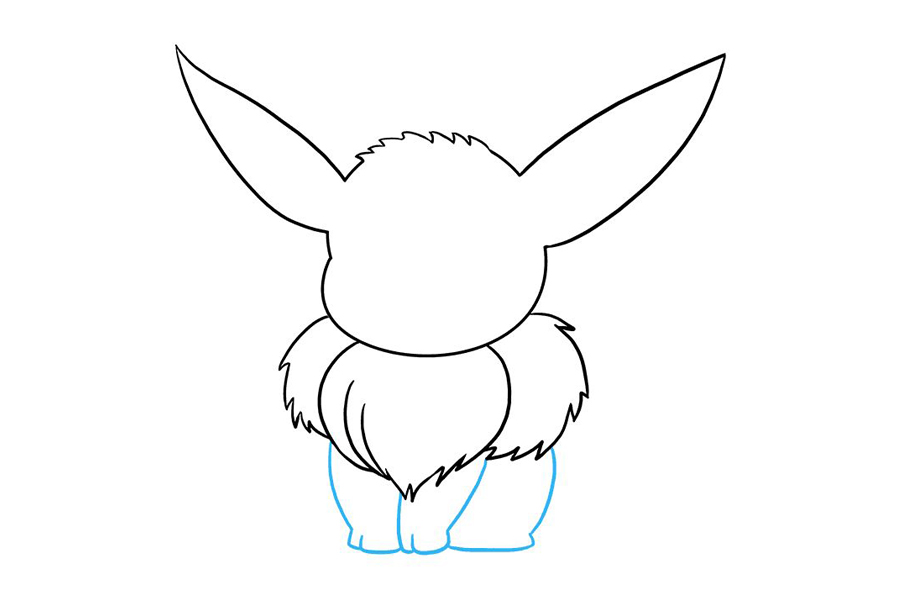 神奇宝贝 Eevee怎么画-图7