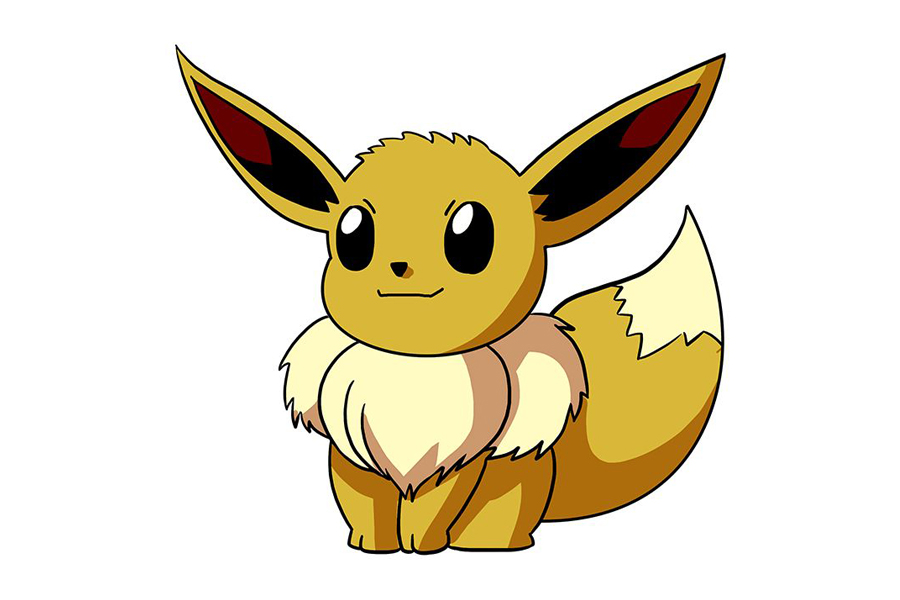 神奇宝贝 Eevee怎么画