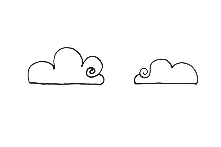 简单的白云怎么画-图3