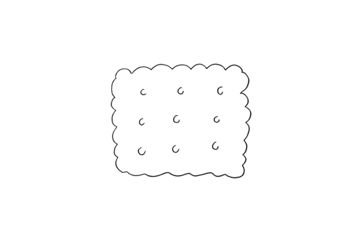 简单的饼干怎么画-图2