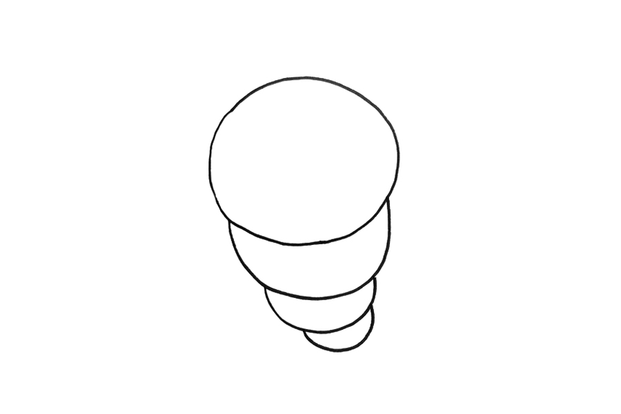 可爱蚕宝宝怎么画-图2