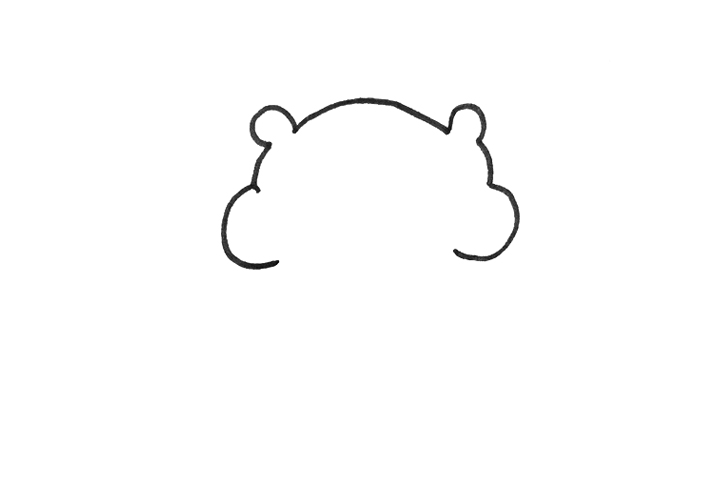 简单可爱的仓鼠怎么画-图1