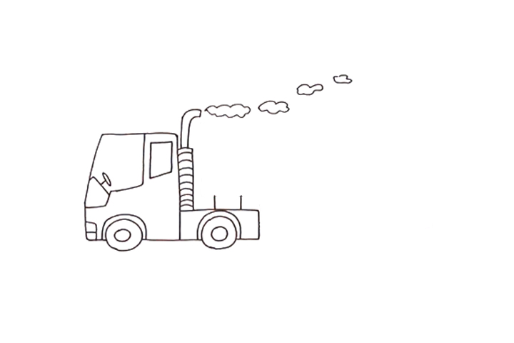 大货车怎么画-图2