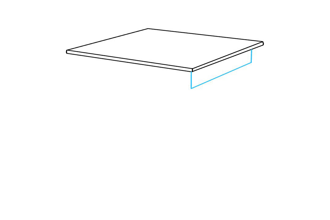 如何画桌子简笔画-图3