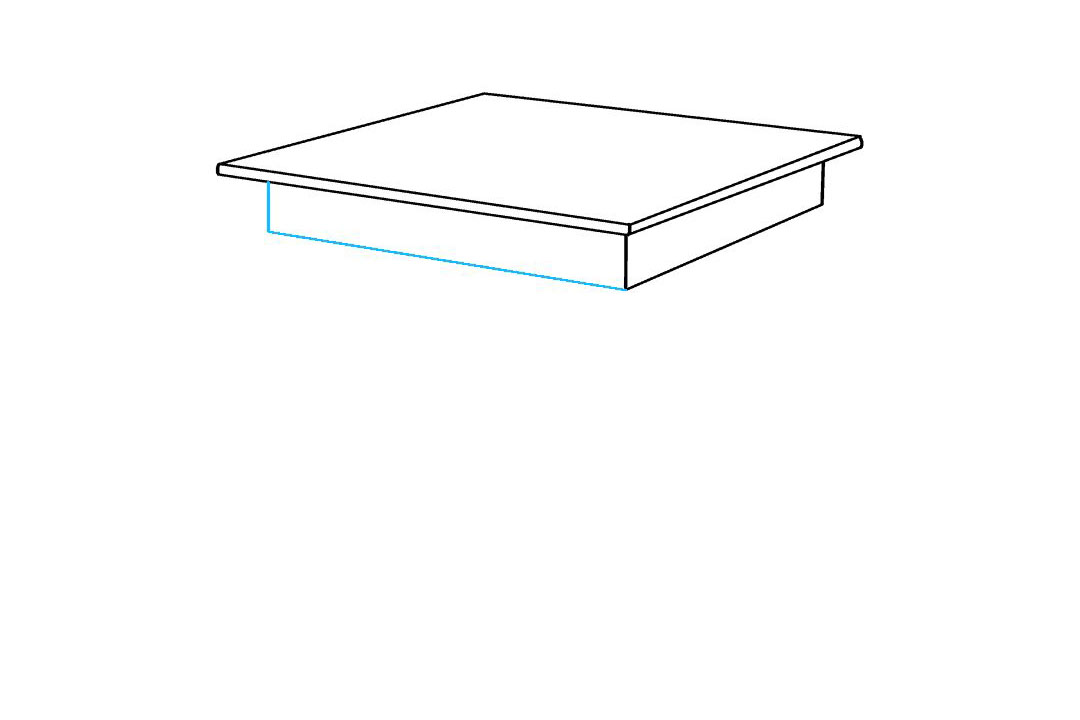 如何画桌子简笔画-图4