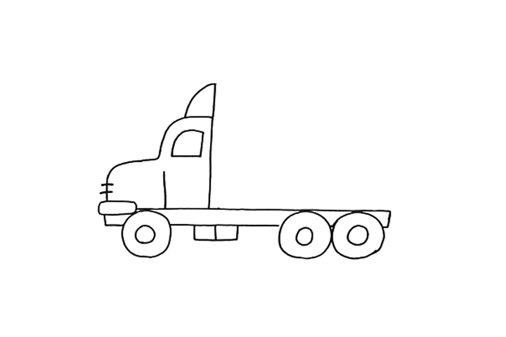 如何画大卡车-图2