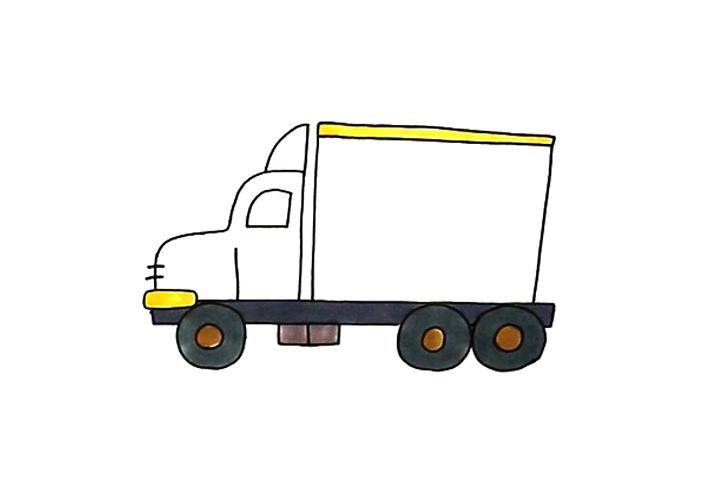 如何画大卡车-图4