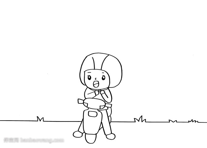 一盔一带手抄报教程-图1