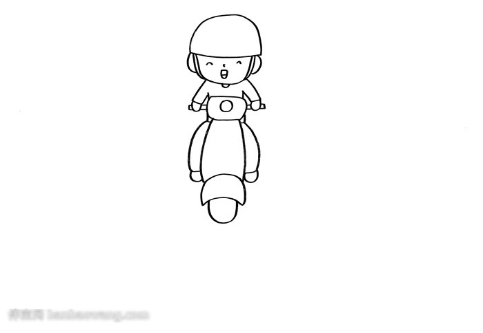 关于一盔一带的安全手抄报-图1