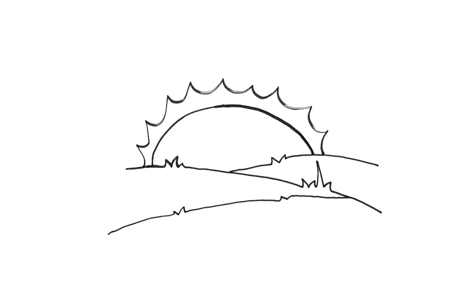 日出怎么画-图2