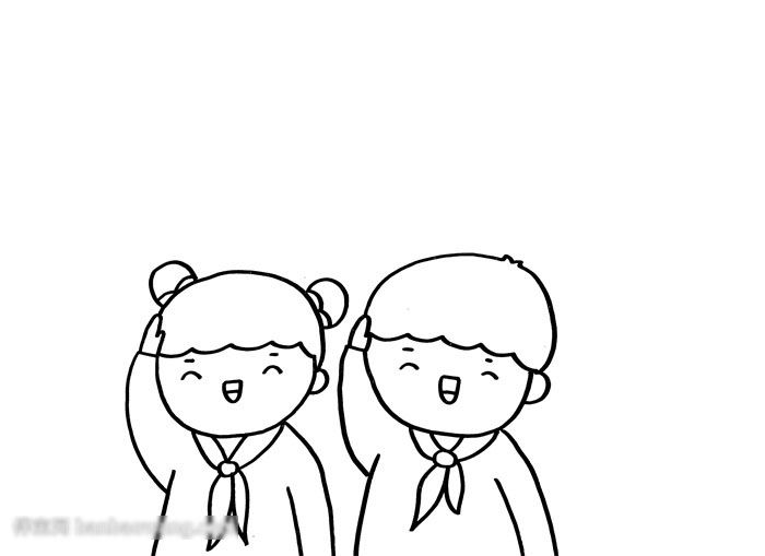 弘扬习老精神的手抄要怎么画-图1