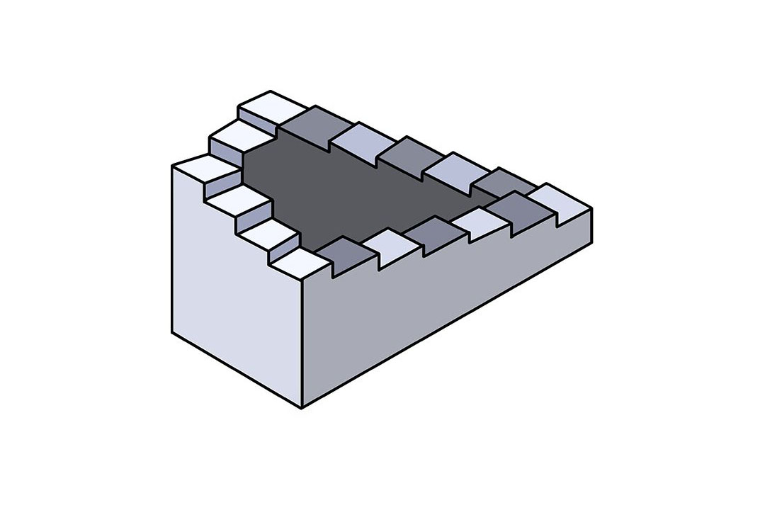 如何画不可能的楼梯