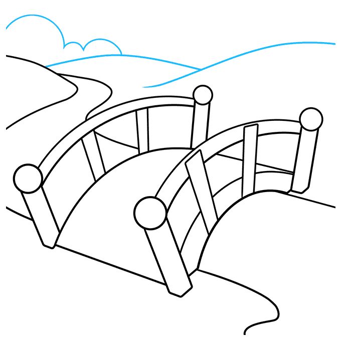 小桥流水怎么画-图8