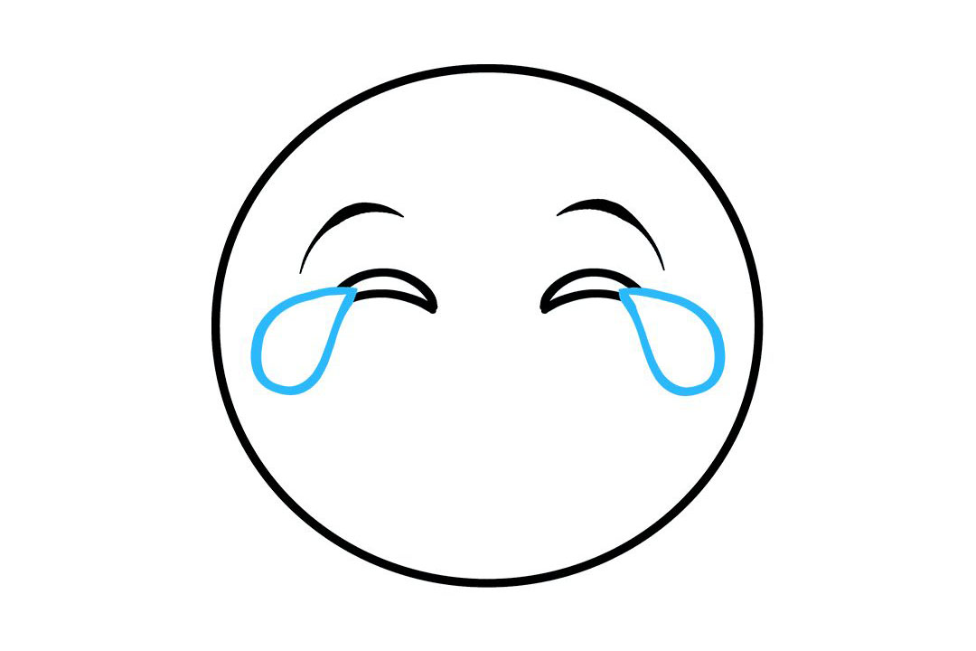 哭笑表情怎么画-图4