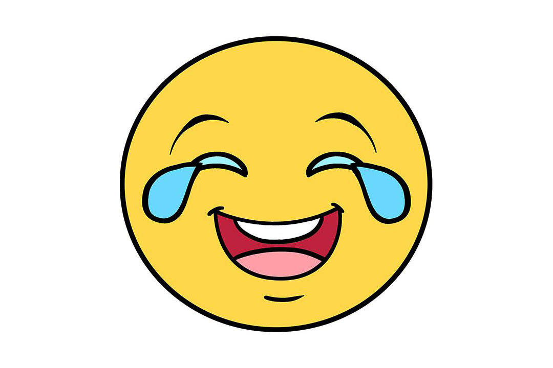 哭笑表情怎么画