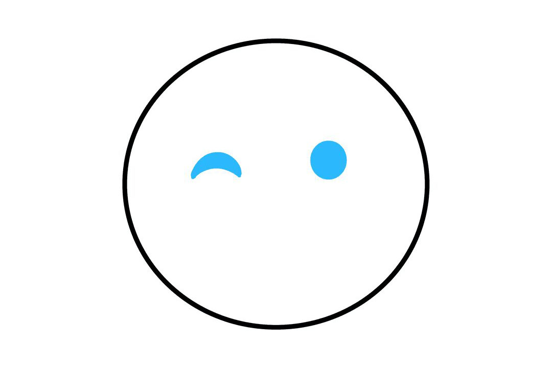 亲吻表情怎么画-图2