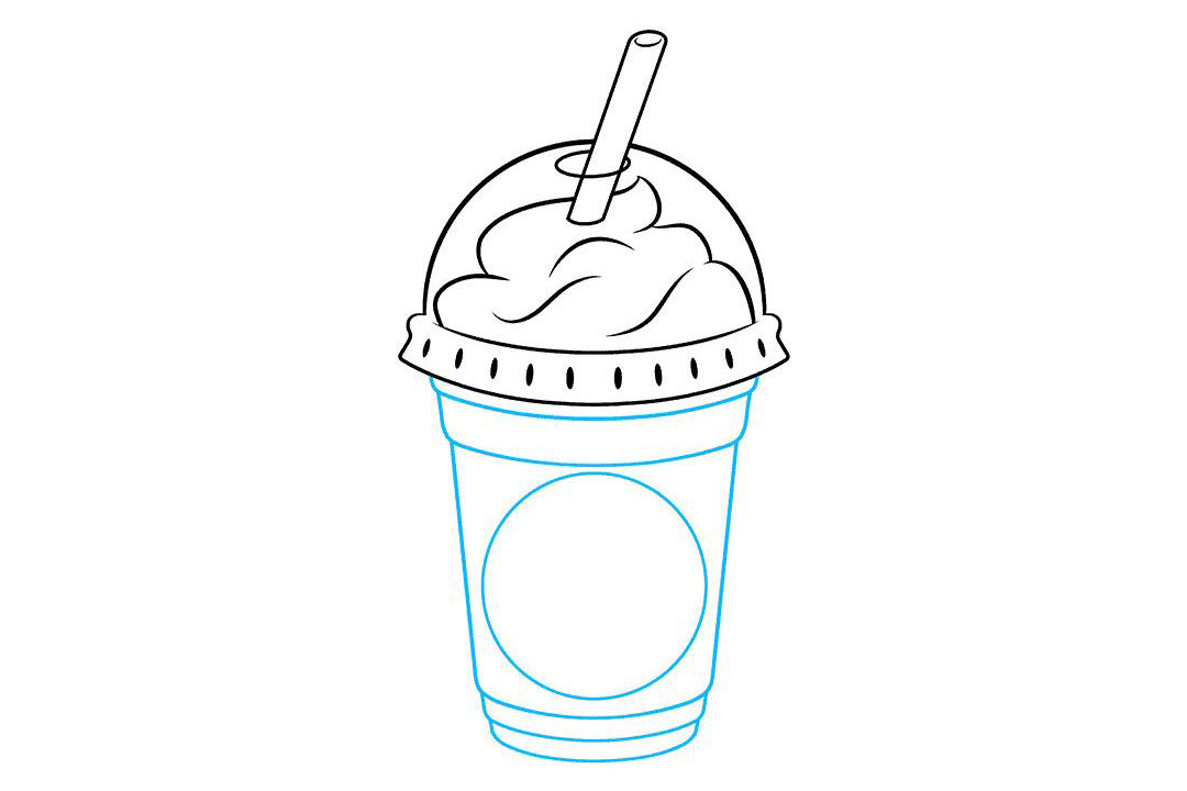 如何画星巴克冰乐-图5