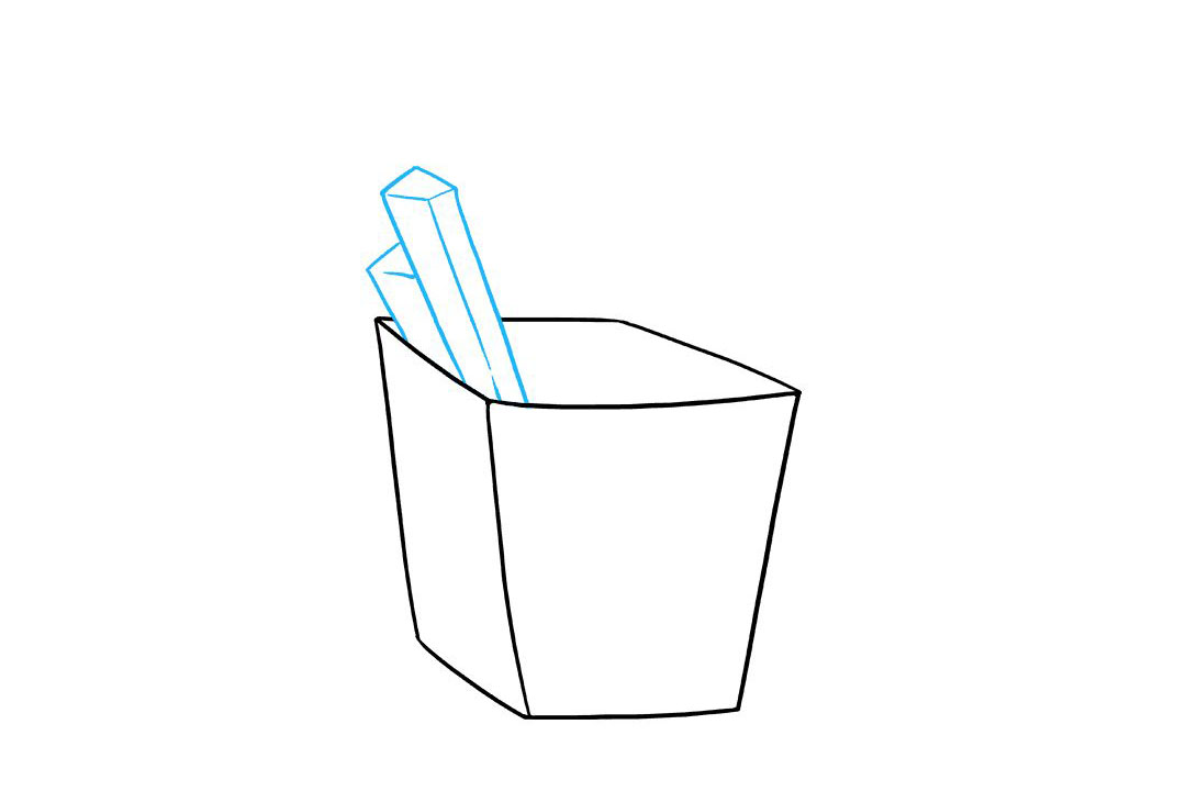 薯条怎么画-图4