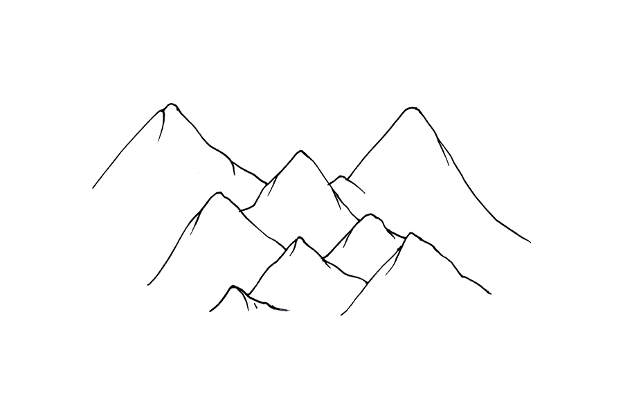 喜马拉雅山怎么画-图3