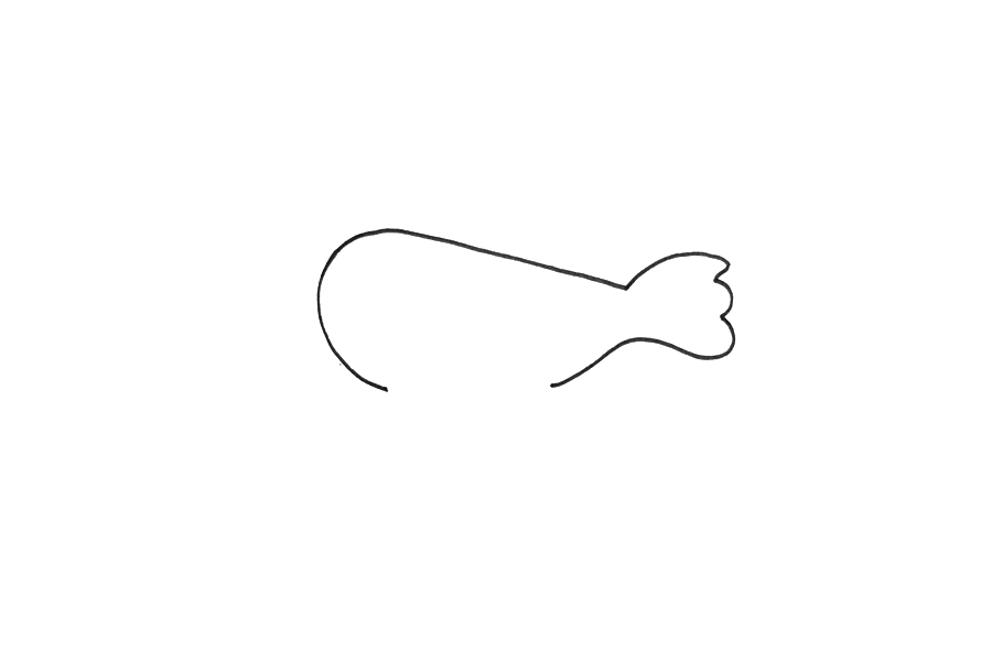 漂亮的小黄鸟怎么画-图1