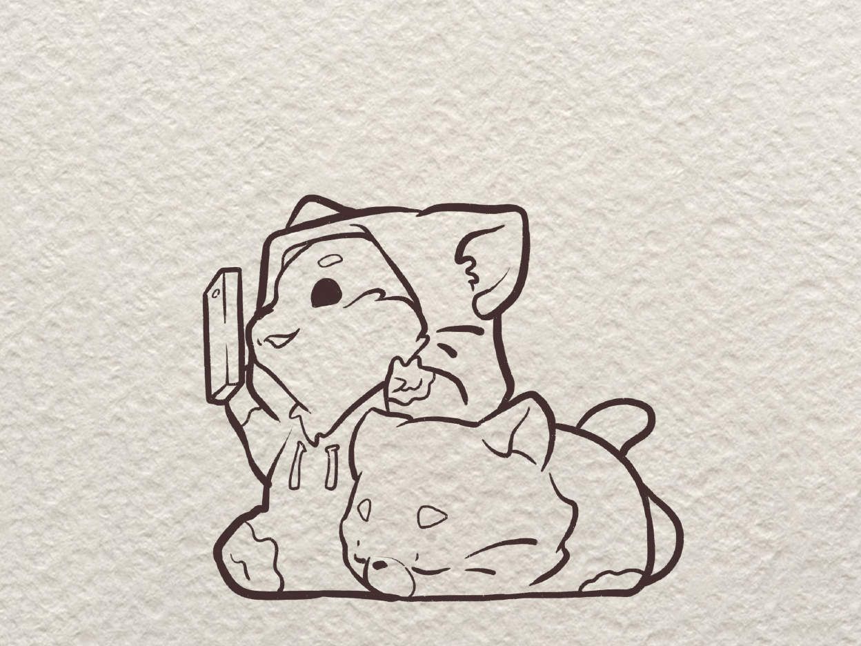 Q版双子座简笔画-图5