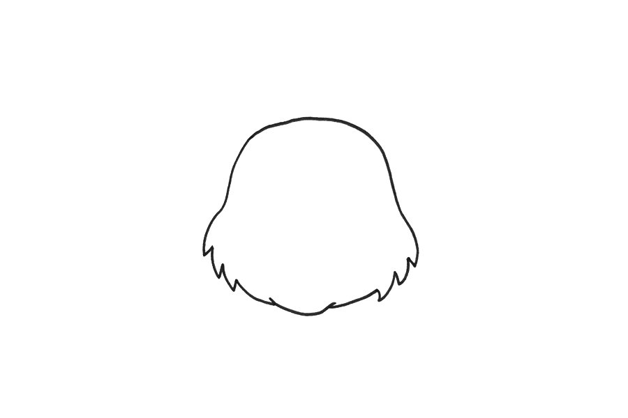 可爱东北虎怎么画-图1