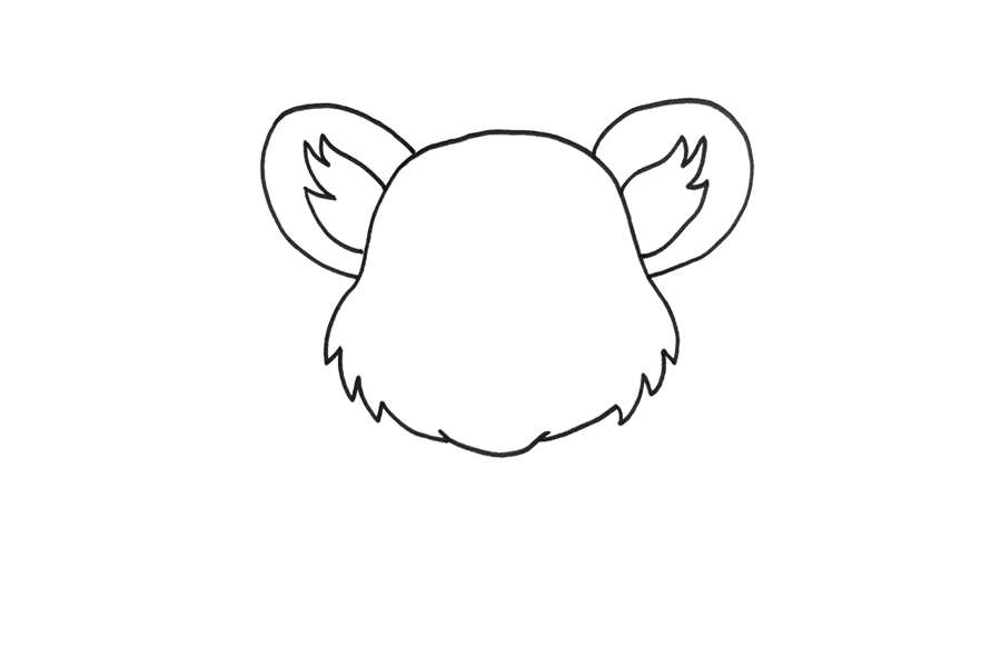 可爱东北虎怎么画-图2