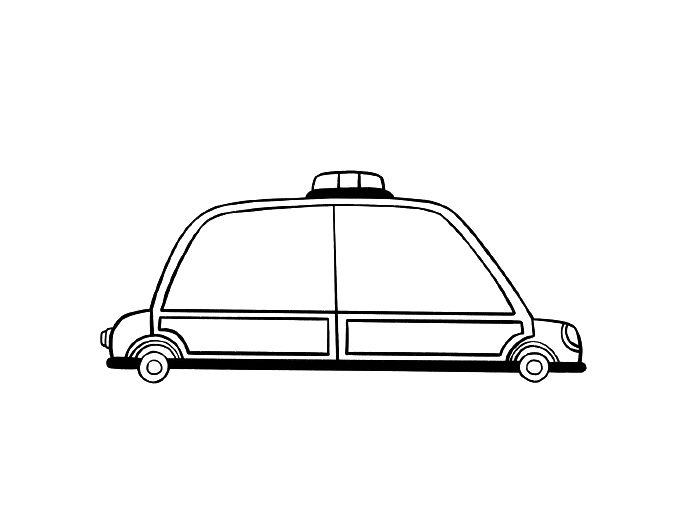 简单的警车怎么画-图4