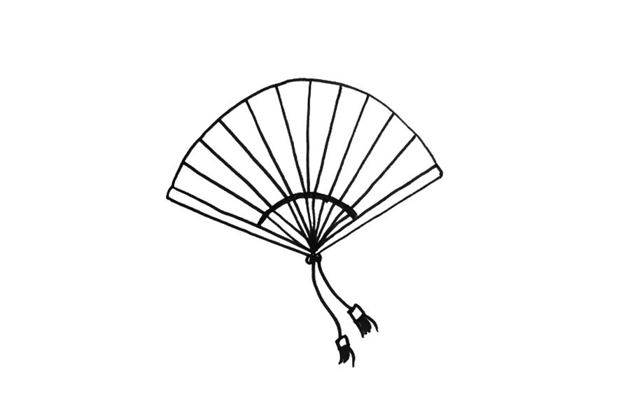 古风扇子怎么画-图2