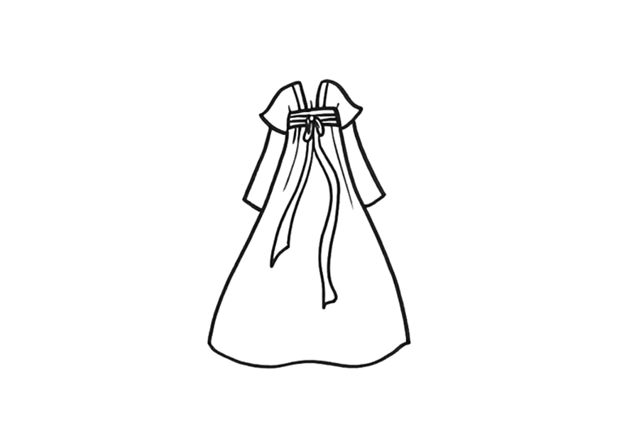 古代裙子怎么画-图3