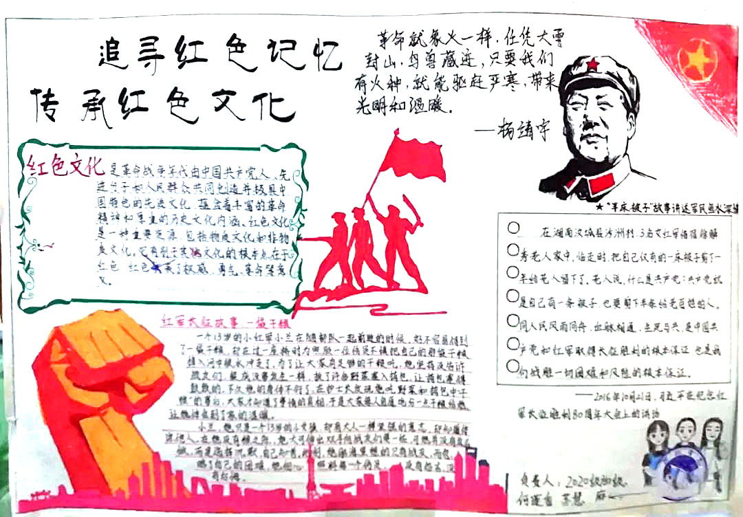 关于长征精神的手抄报-图2